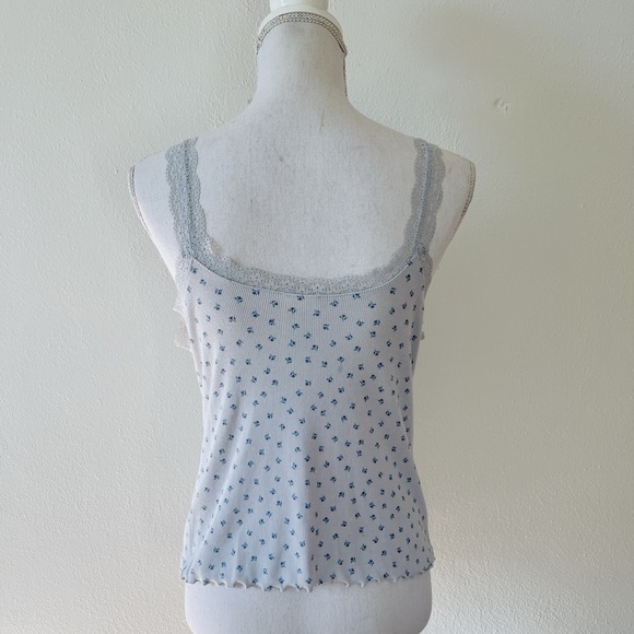 H&M Floral Ribbed Tank - Picture 2 of 2